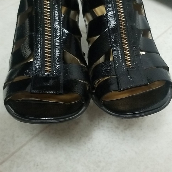 Sexy MICHAEL KORS strappy bootie peep toe heels - Picture 6 of 8